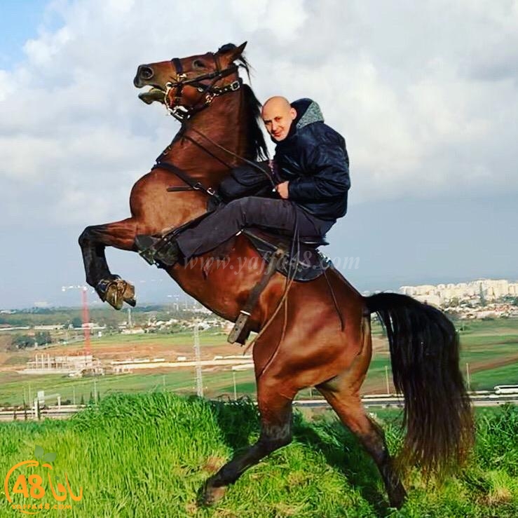 صور: مجموعة من شباب مدينة يافا تستهويهم رياضة الفروسية وركوب الخيل 